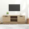 Vidaxl Szafka Pod Telewizor, Dąb Sonoma, 102X35X36,5 Cm