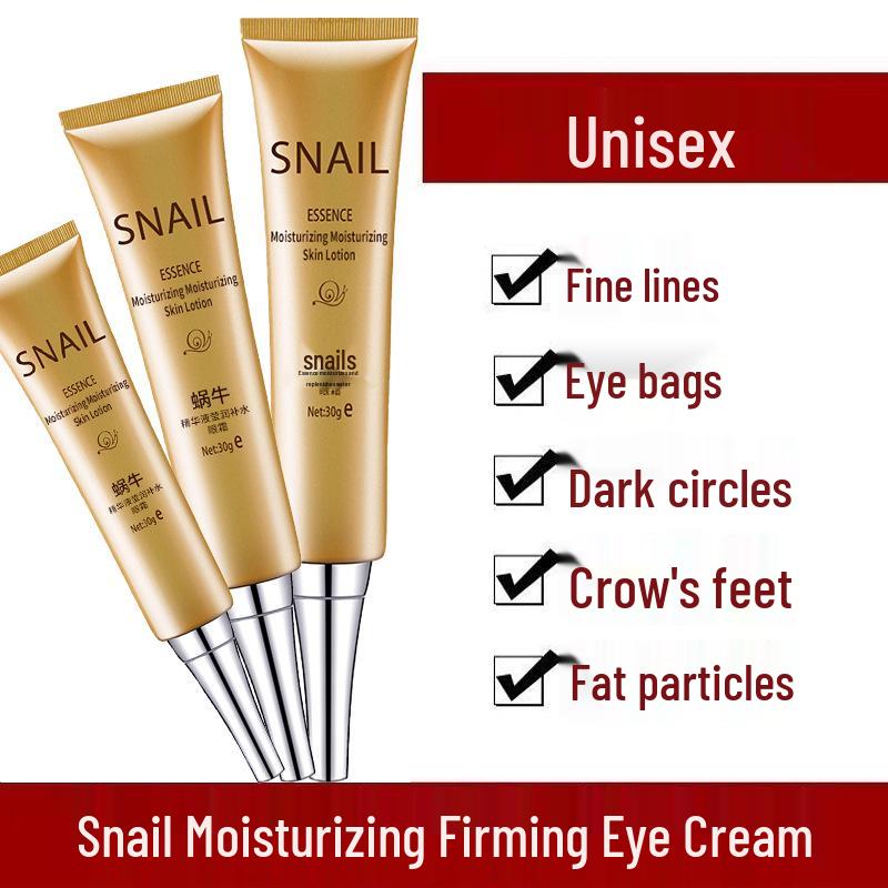Belingmei Snail Essence Eye Cream 30g: Hydrating, Firming, and Wrinkle-Reducing Skincare.