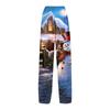Women Fashion Christmas Print Casual Loose Pants Plus Size Loose Pants