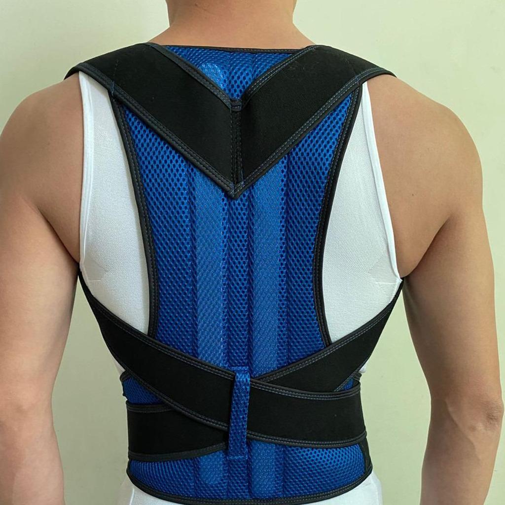 Unisex Spine Posture Corrector Belt with Back Support Plate