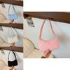 Chic Minimalist Spring 2024 Corduroy Handheld Women's Bag Stylish Small Square Purse