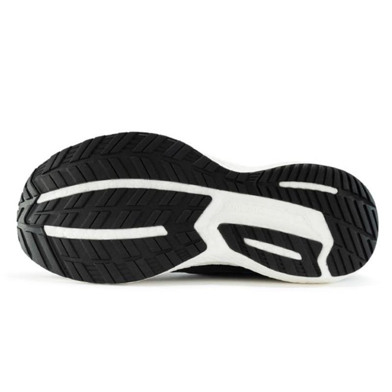 Saucony Triumph women low-top running shoes black white cushioned breathable S10678-10