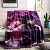 Monster High Theme Blanket Suitable For The Sofa Camping And Travel Made Of Soft Flannel Material An Ideal Gift For Occasions Such As Birthday
