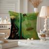 ARTISTS Illustration Kelly Freas Cushion Cover Anti-dustmite Pillowcase Invisible Zipper Silky Short Plush Sofa Cushion Cover