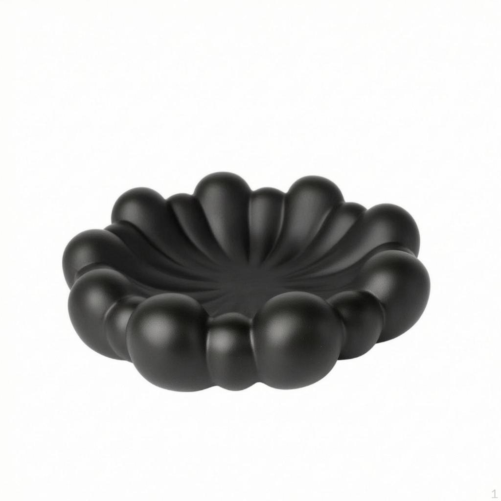 Mound Tray Sculptural Resin Organic Trinket Dish for Coffee Table, Entryway Console, Reception