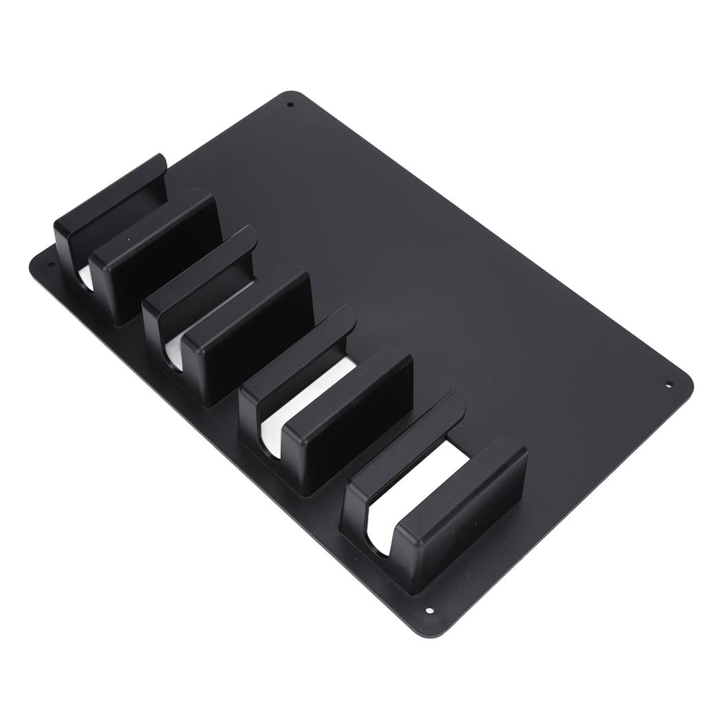 Hair Clipper Holder Wall Mount Large Storage Space Hair Clipper Storage Rack for Home Hair Salon