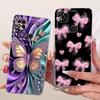 For Xiaomi Redmi 10A Case Popular Flower Bowknot Soft Clear Silicone Phone Cover For Xiaomi Redmi 10A Sport Funda Redmi10a Shell
