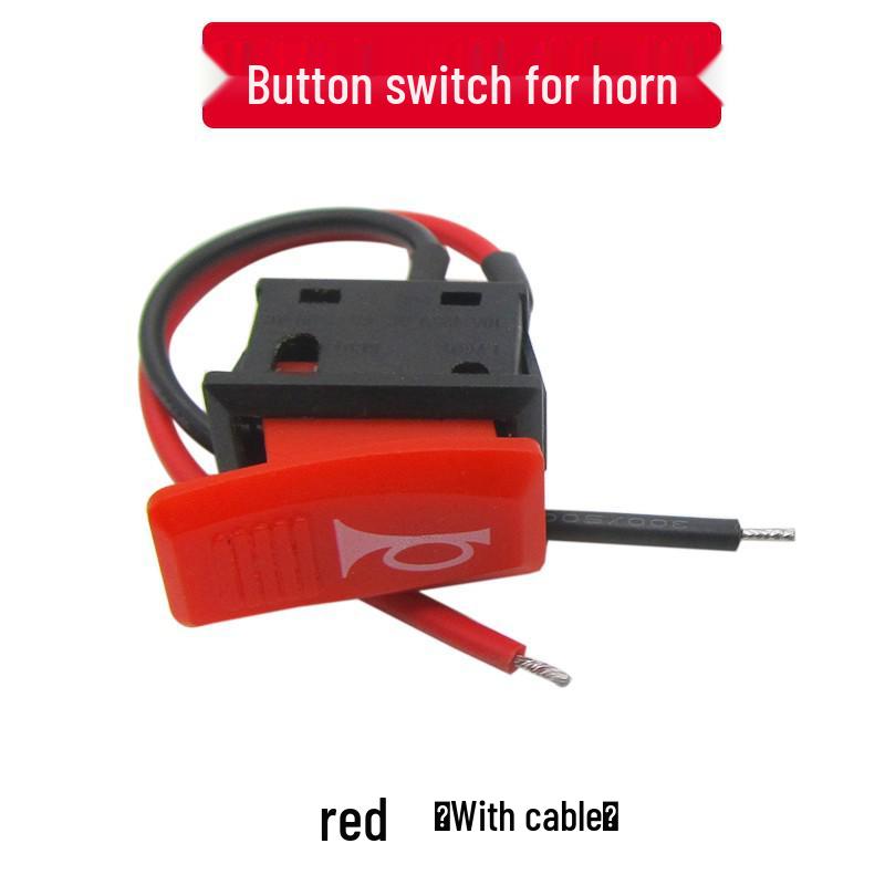 Electric Vehicle Self-Resetting Horn Switch for Three-Wheeled Motorcycles
