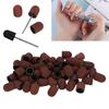 50PCS Nail Drill Bit Sanding Polishing Neat Beautiful Durable Fine Sand Nail Sanding Bands