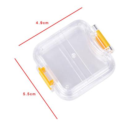 1Pc Membran Kunststoff Prothese Zahn Box Transparent Zahn Box Kunststoff Prothese Box