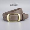 Belt Vacation Wind Pin Buckle Belt Jeans Belt Belt Simple Casual Belt