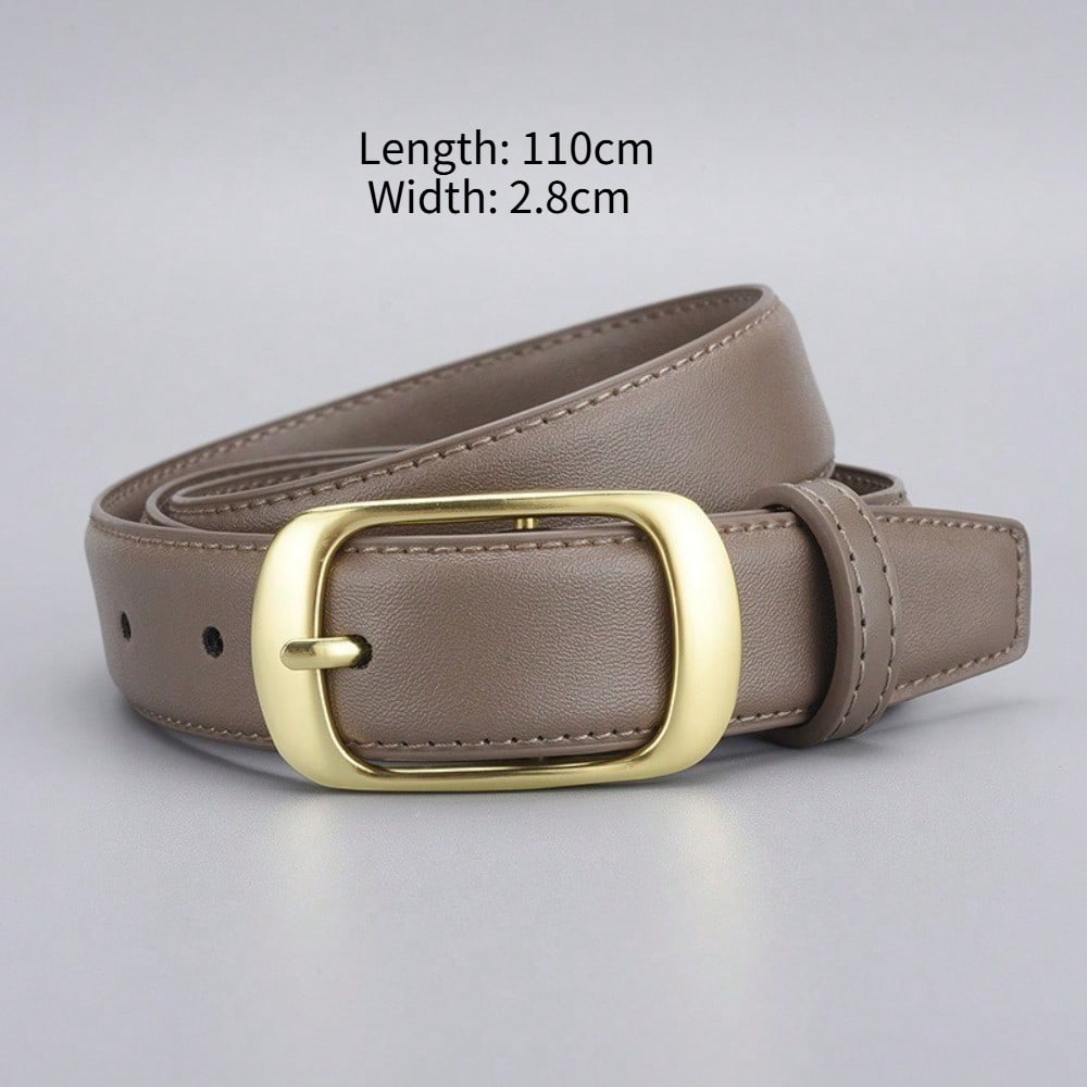 Belt Vacation Wind Pin Buckle Belt Jeans Belt Belt Simple Casual Belt