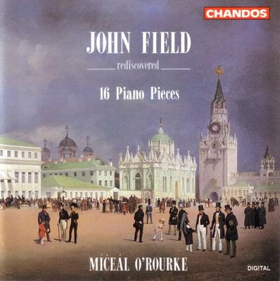 CD JOHN FIELD, MÍĊEÁL O'ROURKE - 16 Pianostukken CHAN9315 Chandos 1994 VK Klassiek Gebruikt