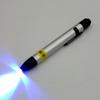Kontec 375nm Single Lamp Blacklight Pen Type Black UV-LED (Ultraviolet LED) PW-UV141P-01 Silver,