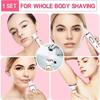 1/4 In 1 Painless Electric Hair Removal Device for Women Face Nose Legs Underarm Bikini Trimmer Wet Dry Epilator