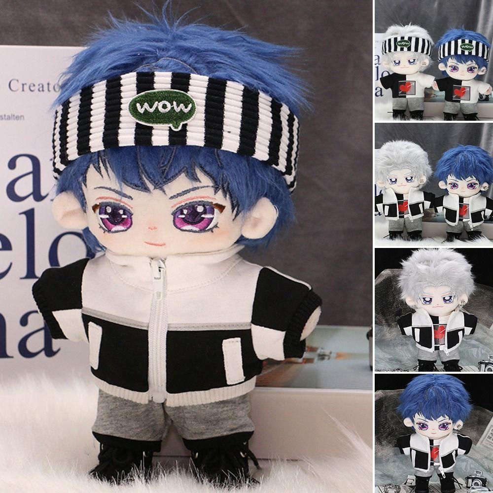 

Outfit Suit 20cm Doll T-shirt Plush Doll s Clothes Doll Jacket Headband Doll Outfit Accessories