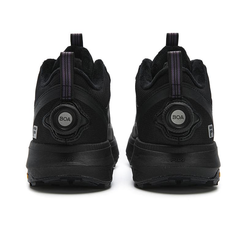 Fila Boa Explorer 3 Mid Warm Version Casual Trendy Comfortable Sports Shoes Women Sneakers Black A12W541226FBB