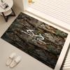 1pc Realtree Outfitters Decal Print Area Rug - Soft, Washable Non-Slip Indoor Mat, Living Room, Home Office Decorative Rug,Office Decorative