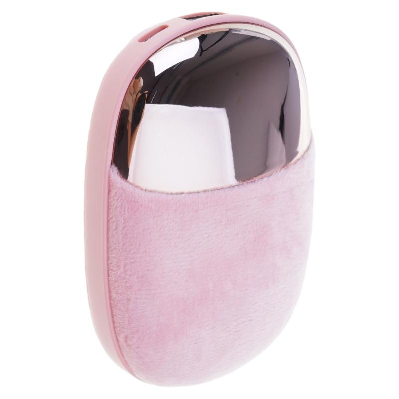 Comfortable Soft Hand Warmer Plush Handheld USB Charging Heater Rechargeable Hands Warming Device for Winter Season