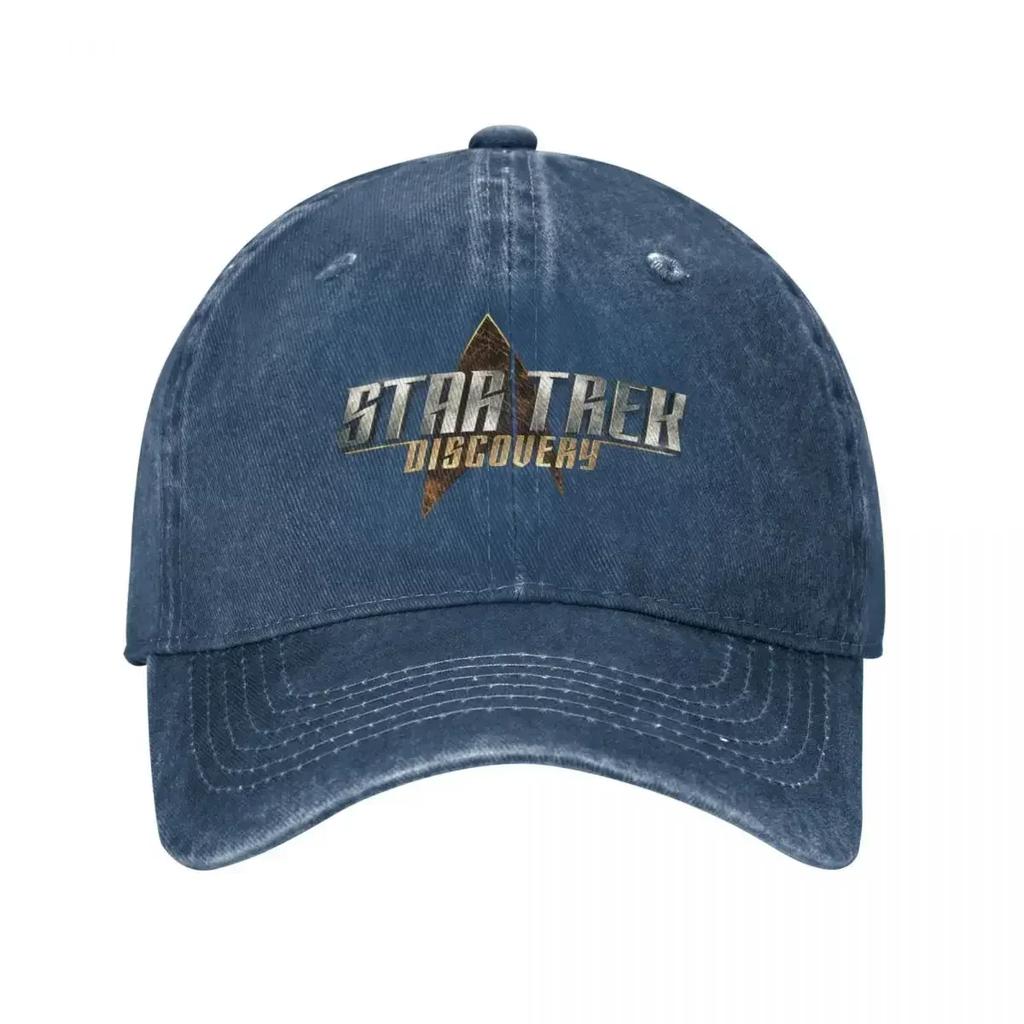 Vintage Star Treks Film Baseball Cap Unisex Style Distressed Denim Washed Sun Cap Outdoor Workouts Caps Hat