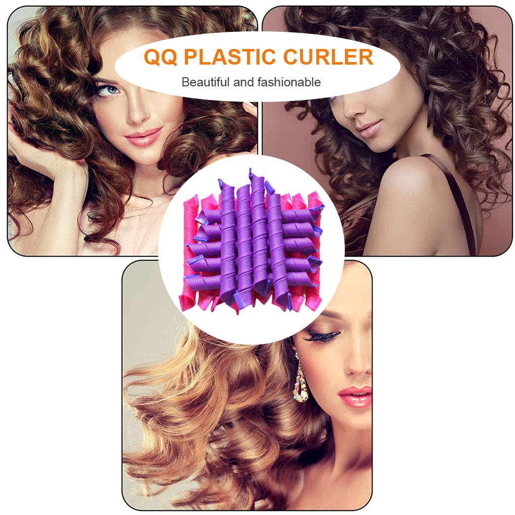 1 Set Hair Roller Durability Long-time Service Chic Curlers Self Holding Unique Design Hairdressing Curler for Long hair