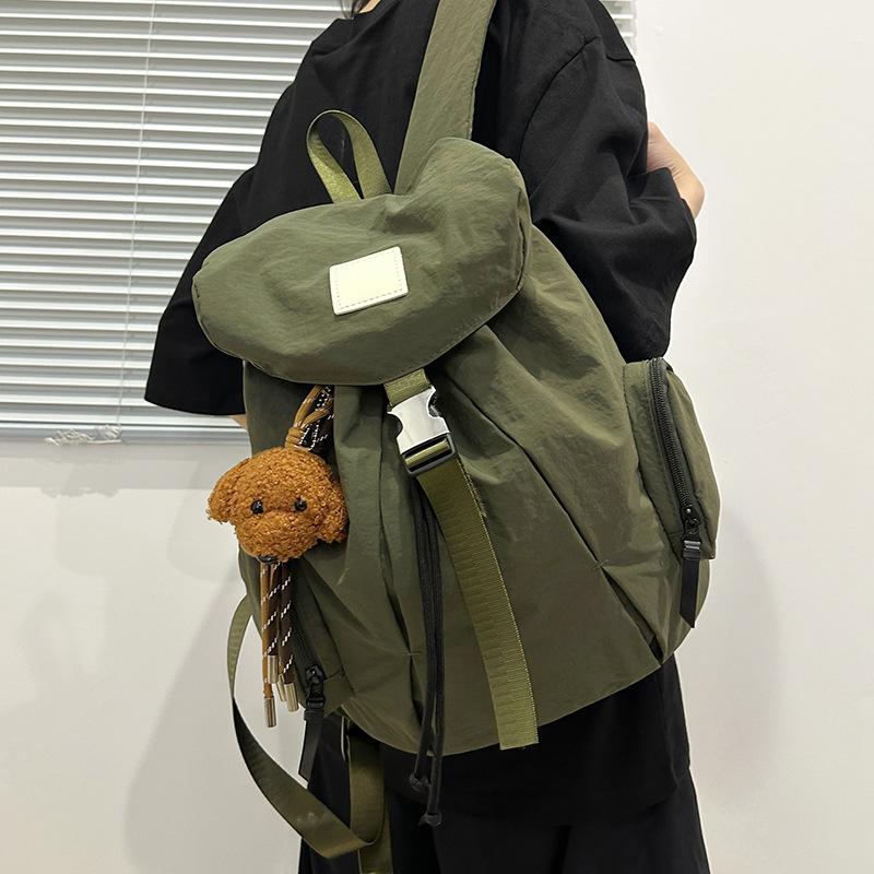 Nylon Backpack Anti-splashing Large-capacity Men's and Women's Leisure Travel Ultra-light Backpack