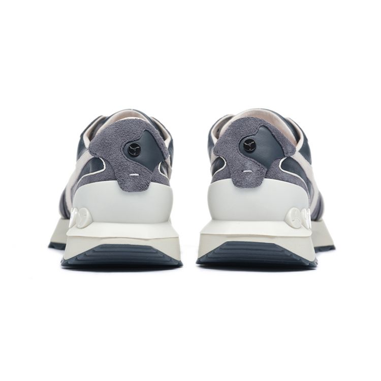 Li-Ning 1990 Zhenrong Splicing Versatile Low-Top Sports Casual Shoes Men Sneakers Black White ALJS073-2