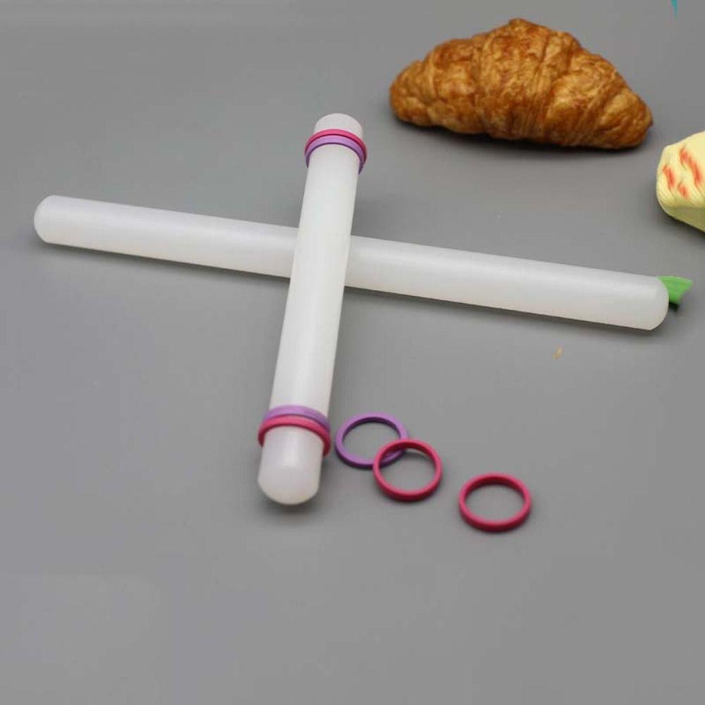 With Anti-slip Band Dough Roller Fondant PP Sugar Dough Rolling Mach  Baking Tool