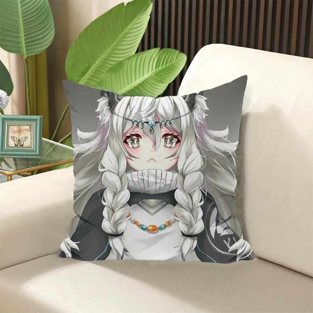Arknights Decorative Pillows for Sofa Elegant Room Cushions Covers Cushion Cover  ×  Pillow Cases × Stuffed Sleep Home