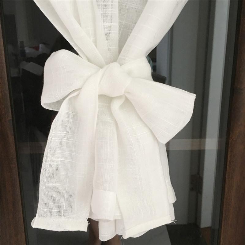 Spitze reine kurze Vorhang Floral Voile Tüll kleine Tier Küche Wohnzimmer Drapieren Dekor