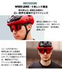 Sports Sunglasses for Men and UV Prescription Lens Compatible Inner Mirror Black Frame X Red Lenses [Gorix] Women High-Contrast Lenses, Protection,
