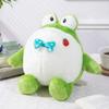Cuddly Frog Plush Toy With Bowknot For Kids And Collectors