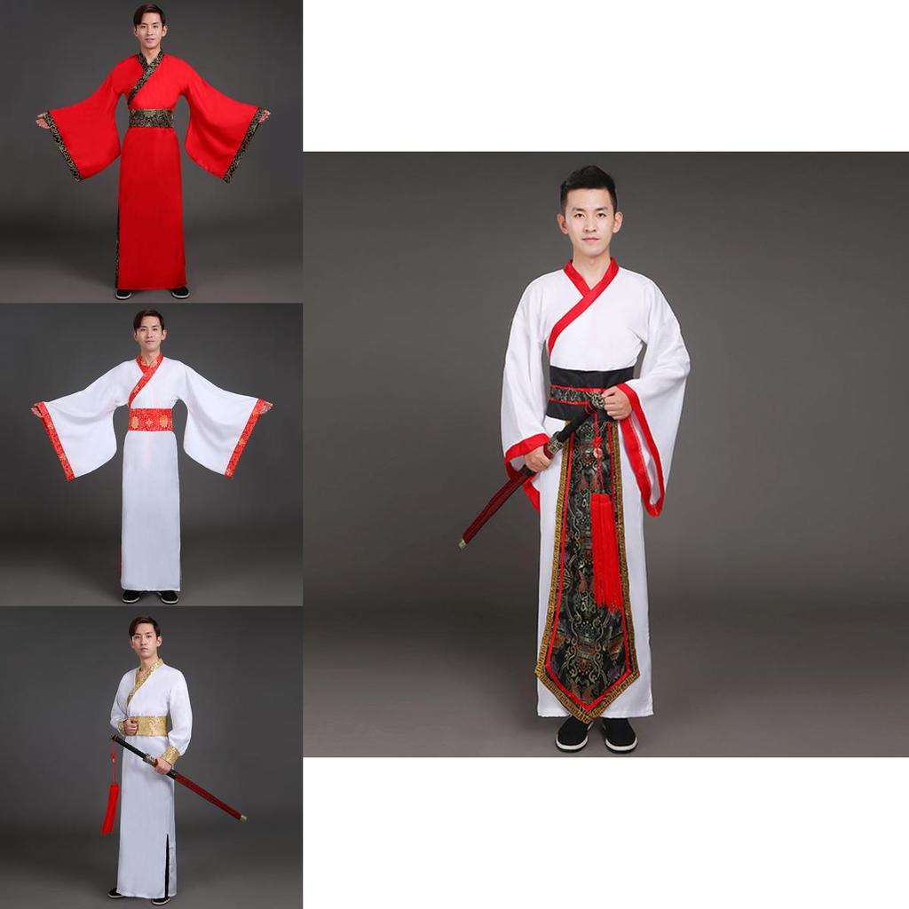 Luxurious Breathable Hanfu Graduation Clothes For Ancient Chinese Cosplay