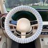 Car Steering Wheel Cover Lamb Fern Warm and Anti-freeze Car Simple Handle Cover Anti-slip Wear-resistant Car Interior Supplies