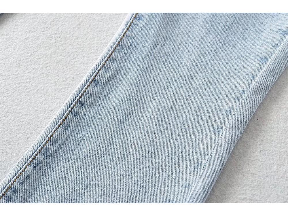 YPFF Trendy European & American Style Women's High Waist Slimming Flare Jeans with Heart Pocket.