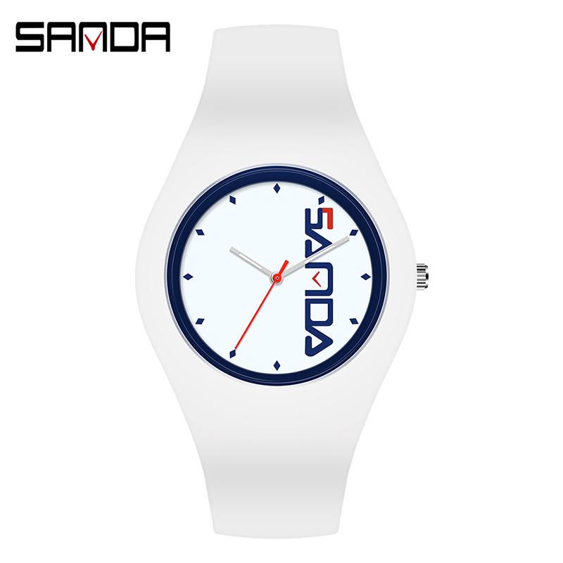 Sanda Trendy Korean Style Digital Sport Watch for Men & Women - Jelly Series