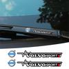 Car Window Wiper Stickers Creative Stickers For Volvo V60 V40 XC90 S60 C30 XC60 V50 V70 S90 Olestar AWD Auto Emblem Decor Decals
