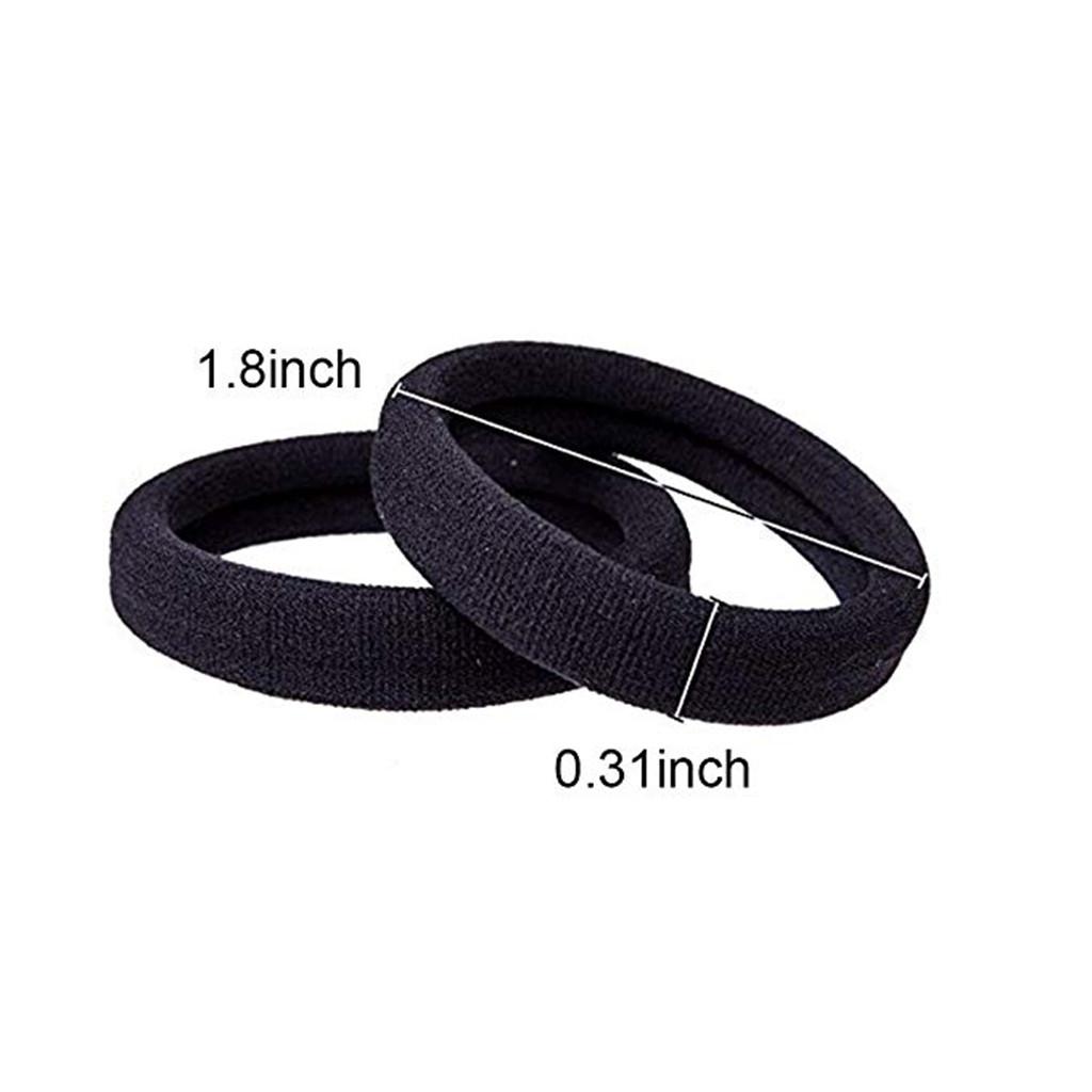 30Pc Girls Handmade Solid Hair Ring Hair Rope Accessories