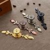 Bronze Handles Kitchen Door Cupboard Aluminium Alloy European Wardrobe Furniture Drawer Pulls Cabinet Knobs