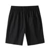 Men's Plus Size Cotton Blend V-Neck Short Sleeve Shorts Set