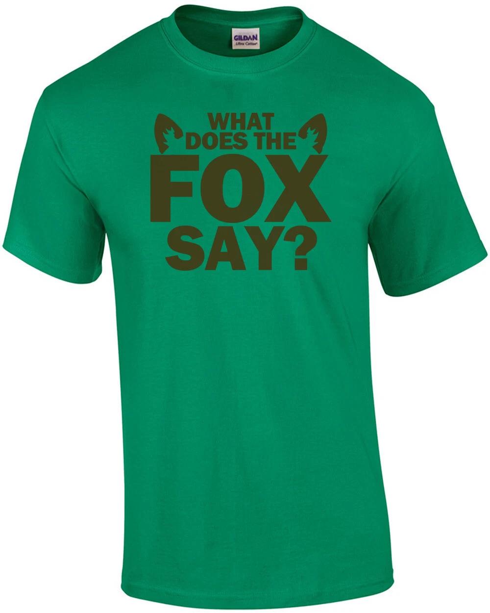 What Does the Fox Say Funny Shirt 2XL