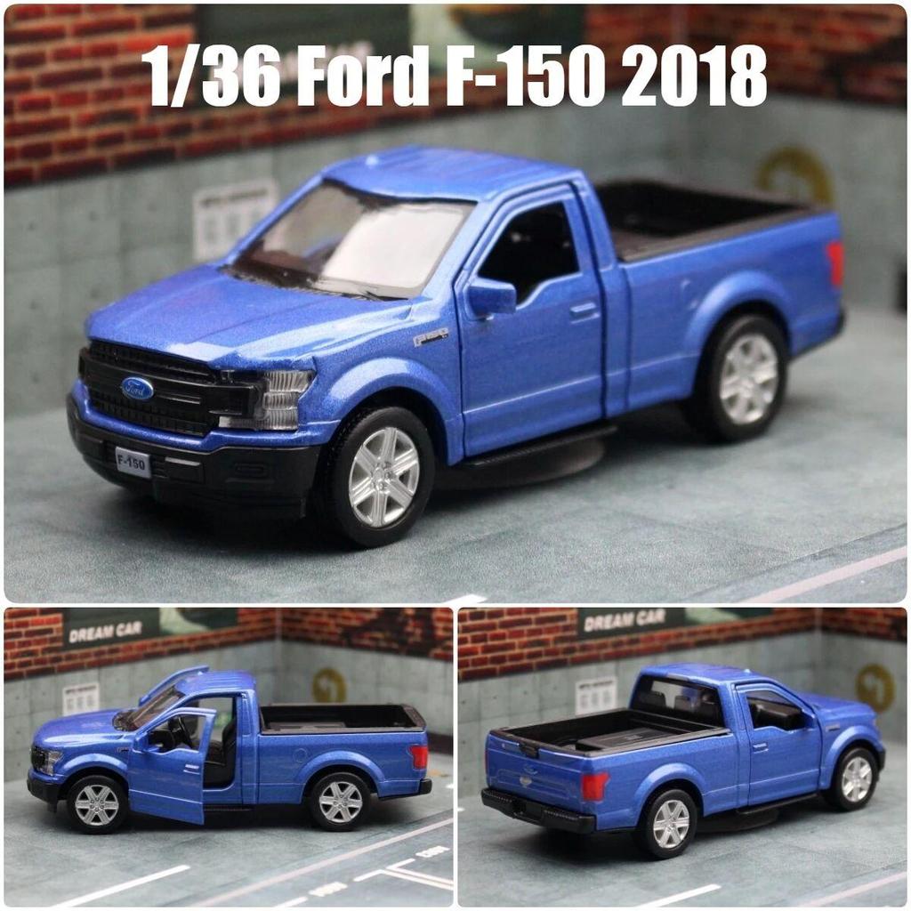 Ford F150 SVT Raptor 2018 Pick-up Truck Simulation Druckguss- & Spielzeugfahrzeuge Rückziehmotor Auto & Türen Öffnen RMZ city 1:36 Legierungs-Sammlermodell