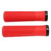 2 PCS Bike Rubber Handlebar Grips Anti Slip Handlebar Cover Shockproof Mountain Bike Handles