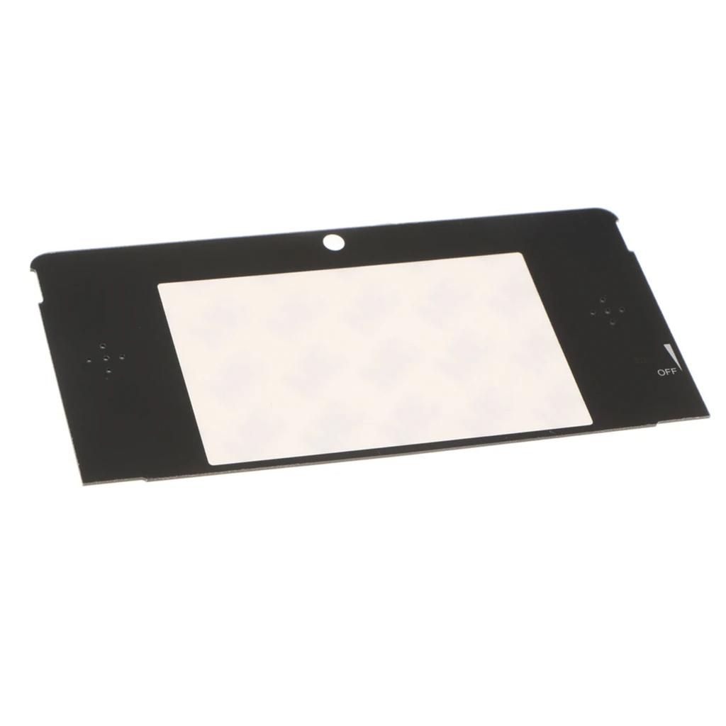 High-performance Top Upper LCD Screen PVC Cover Replacement LCD Screen Lens Cover Quick Installation Suitable for 3DS
