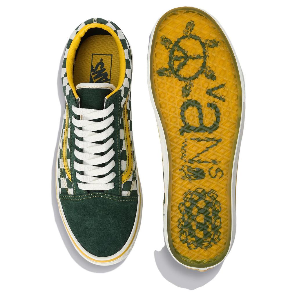 Vans Rarebirth X  Old Skool Comfortable Low-Top Skate Shoes Unisex Sneakers Green VN000CR502I