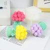 1pc Valentine's Day Roses Love Bows Flower Bouquets Aromatherapy Candles Silicone Molds That Are Easy To Clean and Demold