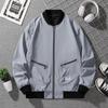 Plus Size Men Jacket 7XL 8XL 9XL Bomber Jacket Zipper Coat Man Autumn Winter Outerwear