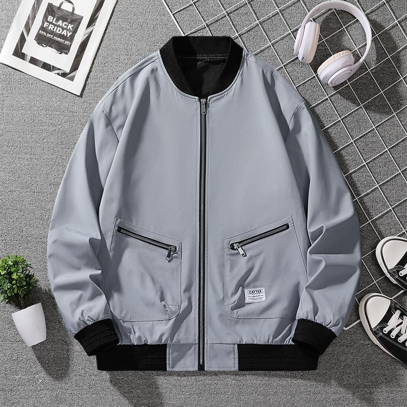 Plus Size Men Jacket 7XL 8XL 9XL Bomber Jacket Zipper Coat Man Autumn Winter Outerwear