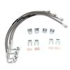 Stainless Steel Brake Lines Replacement for Enhanced Brake Performance and  , with Direct Fit for JK 2007 2018 89716