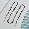 Kreative Farbserie Brillenband Glasperlen BrillenKette Nischen-Designgefühl Halskette Lesebrille Anti-Drop-Kette